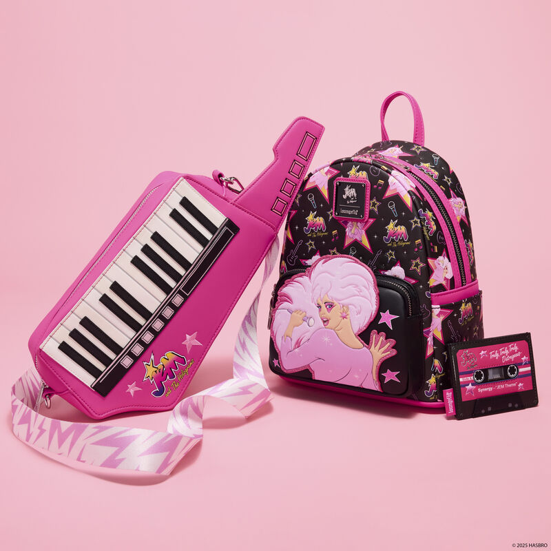 Jem and The Holograms Exclusive Card Holder and Bookbag